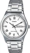 Мужские часы Casio MTP-V006D-7B Бело-серебристые с кварцевым механизмом - изображение 1