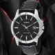 Мужские функциональные часы Casio MTP-V004L-1A Черные с серебристым - изображение 7