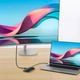 USB-Хаб Baseus Lite Series 6-Port Multifunctional HUB USB Type-C - 2xUSB 3.0 / USB Type-C PD / HDMI 1.4 / SD / TF Black (WKQX050101) - изображение 10