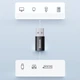 Адаптер Baseus Ingenuity Series Mini OTG Adaptor USB 3.1 to Type-C Black (ZJJQ000101) - изображение 8