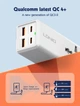 Док-станция Ldnio 5в1 65W (2xUSB, 2xType-C + розетка) Quick charge 4.0 - изображение 9