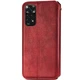 Чехол книжка GETMAN Cubic (PU) для Xiaomi Redmi Note 11 (Global) / Note 11S Красный - изображение 2