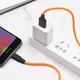 Кабель Hoco X21 Plus Silicone Micro USB (1m) black/blue - изображение 6