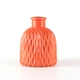 Ваза для квітів пластикова МВМ MY HOME 15 см Коралова (DH-FLOWERS-09 CORAL) - изображение 2