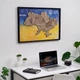 Панно из дерева Карта Украины - Терра Enjoy The Wood (SNP30M3UATR000UF ) - изображение 1