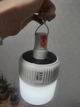 Кемпинговый LED фонарь с аккумулятором подвесной на солнечной батарее - изображение 4