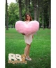 Сердце BigBears 100 см. Розовый - изображение 2