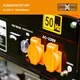 Генератор бензиновий Cross Tools CPG 3000v 2.5 кВт генератор для дома офісу - зображення 6