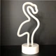 Ночной светильник Neon Decoration Lamp Series Flamingo Красный декоративный (726204) - изображение 6