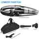 Автомобильный пылесос GRIKEY B2 Чёрный с двумя насадками 2200mAh, 120W (GB2RB1) - изображение 2