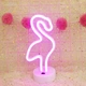 Ночной светильник Neon Decoration Lamp Series Flamingo Фиолетовый декоративный (733233) - изображение 11