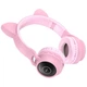 Наушники Bluetooth Hoco W27 Cat Ear Wireless Headphones Pink - изображение 10