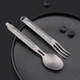 Столовый прибор Xiaomi NexTool Outdoor Spoon Fork KT5525 Серый (KT5525) - изображение 3