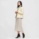 Куртка Uniqlo ULTRA LIGHT DOWN размір М молочна (429453) - изображение 1