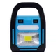 Багатофункціональний LED ліхтар Cclamp HB-1919 із сонячною панеллю, 3 лампочки, повербанк - зображення 2