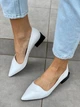 Женские демисезонные балетки ShoesBand Белые натуральные кожаные внутри кожаная подкладка 39 (25,5 см) (S99261) - изображение 5