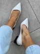 Женские демисезонные балетки ShoesBand Белые натуральные кожаные внутри кожаная подкладка 39 (25,5 см) (S99261) - изображение 10