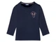 Термо-реглан на мікрофлісі для дівчинки Lupilu LYCRA® 356923 110-116 см (4-6 years) темно-синій - зображення 2