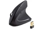 Вертикальная мышь UKC USB игровая 2,4 ГГц беспроводная Черный (1007-089-00) - изображение 2