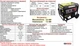 Генератор бензиновий трифазний 8.4 кВт GenPower GBG 110 TE Туреччина - зображення 2