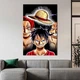 Подарочный постер картина в офис Манки Д. Луффи и компания из аниме One piece 51x34 см (2an_11) - изображение 2