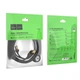 Кабель RJ45 HOCO LAN Level pure copper gigabit ethernet cable US02 5 м чорний (N019206) - зображення 4