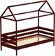 Кровать Estella Амми 90х190 ordf Массив Л2.5 Красное дерево (5700920028) - изображение 3