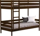 Кровать Estella Дуэт 90х190 ordf Массив 2Л2.5 Темный орех (8001529029) - изображение 1