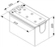 Аккумулятор Bosch 170 Ah/1000 A (513x222x223/+L/B00) (0 092 T40 770) - изображение 8