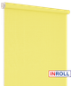 Ролета тканевая INROLL Есо-Mini 42,5х165 см Len Лимонный 2072 - изображение 3