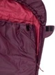 Летний спальный мешок спальник +13,6C Rocktrail Mummy 100345452003 бордовый - изображение 6