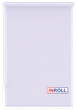 Ролета тканевая INROLL Есо-Mini 107,5х165 см Len Светло-лавандовый 611 - изображение 1