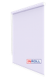 Ролета тканевая INROLL Есо-Mini 107,5х165 см Len Светло-лавандовый 611 - изображение 2