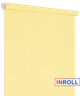 Ролета тканевая INROLL Есо-Mini Plus 105х165 см Len Светло-желтый 2057 - изображение 1