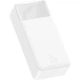Портативный зарядный павербанк Baseus Bipow Digital Display 30000mAh на 15 W, LED-дисплей + кабель Белый - изображение 1