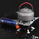 Походная портативная газовая горелка с пьезоподжигом Kovar Portable Stove складная, туристическая, для кемпинга Черный - изображение 2