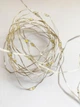 Гірлянда роса на батарейках мідний провід 20 Led Strip String Red - изображение 3