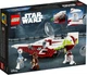 Конструктор Lego Star Wars Зоряний винищувач джедаїв Обі-Вана Кенобі 282 деталі (75333) - зображення 2