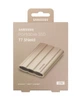 Внешний накопитель SSD Samsung T7 2TB Shield Beige (MU-PE2T0K) NEW 2023 , up to 1050MB/s, Стандарт IP65, Противоударний - изображение 1