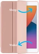 Чехол для планшета BeCover Tri Fold Soft TPU Silicone для Apple iPad 10.2 2019/2020/2021 Rose Gold (BC_706886) - изображение 4