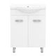 Тумба с умывальником ROZZY JENORI LOTUS-L 62x70x32.8см напольная белая RJFU007-0165WHSET(RJFU007-0165WH+RZJ201) - изображение 2