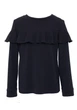 Джемпер для дівчинки SLY 501A/S/19 чорний 146 - зображення 1
