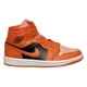 Кроссовки женские Jordan 1 Mid Orange Black 42.5 Оранжевый DM3381-600 - изображение 7