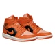 Кроссовки женские Jordan 1 Mid Orange Black 42.5 Оранжевый DM3381-600 - изображение 10
