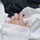 Каблучка срібна INFINI із намистин зі смарагдовим котячим оком, р. 17-18 k2koz-64 - зображення 2