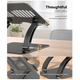 Подставка для ноутбука Nulaxy Galaxy Aluminum Laptop Stand Black (LS-09) - изображение 6