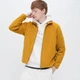 Мужская флисовая куртка Uniqlo теплая кофта на молнии 1159770261 (Желтый, XL) - изображение 2