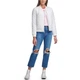 Женская стеганая куртка-бомбер Levi's 1159770128 (Белый, 4X) - изображение 2