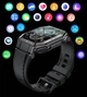 Смарт-годинник LEMFO K55 black (тонометр, пульсоксиметр, дзвінки) - зображення 6