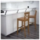 Барний стілець INGOLF IKEA 902.178.11 натуральний 74 - изображение 1